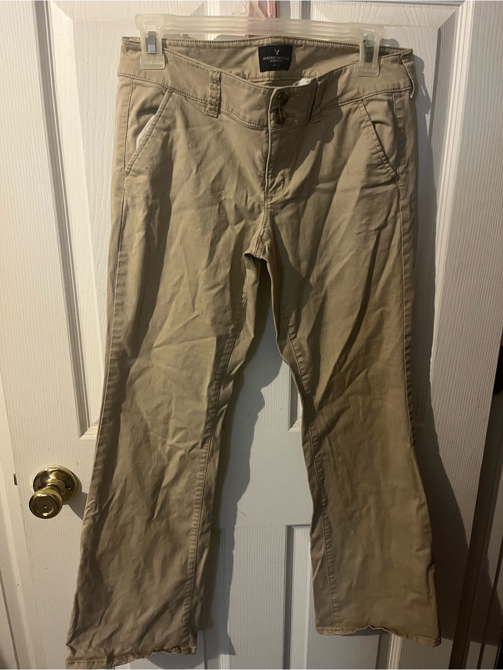 American Eagle Outfitters Women’s Tan Boot Cut Jeans